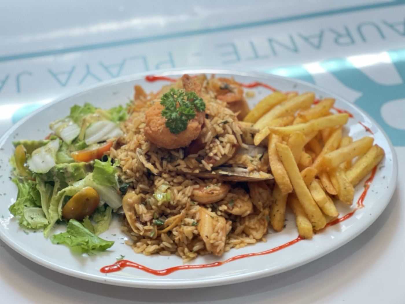 Arroz con Mariscos — Breeze Jacó, Jaco Restaurants